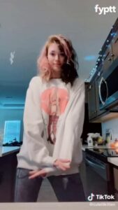 Dildo Masturbation Video of Cute NSFW TikTok Thot