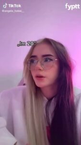 Twenty-Year-Old TikTok Thot Shows Tits With Her Bathroom Masturbation Video as Bonus