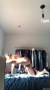 Nude TikTok Asian recording herself practicing From The Top Make It Drop *WAP* dance