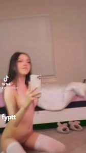 SHES INTO GAMERS SO YOU MIGHT HAVE A CHANCE TO FUCK THIS NUDE TIKTOK GIRL IF YOU PLAY