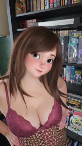 Animation Brunette Woman by chicktrainer