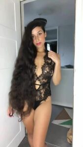 Arab Bodysuit Long hair by mirabellaestella