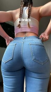 Ass Jeans Big ass by lil-braids