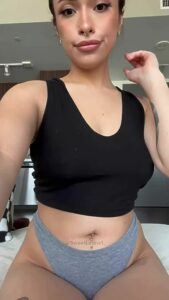 Brunette Natural tits Titty drop by sweetlatina1