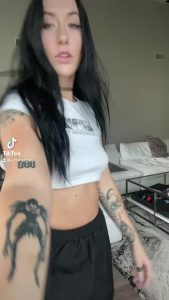 Hot girl Tiktok Showing boobs by GOTHSPVT