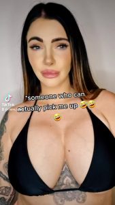 Huge tits Tiktok Milf by claireisaqueen