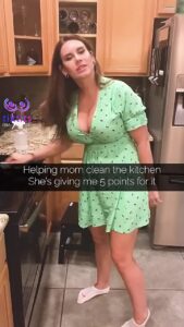 Kitchen Step-mom Horny by Sujit55