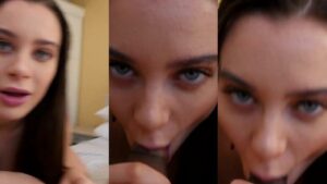 Lana Rhoades by Bratty Sis Blowjob and Brunette