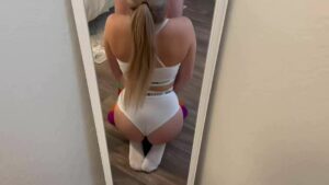 Mirror Worship Blonde by ryleerex