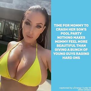 Mom and son Hot mom Angela white by Twamediapro