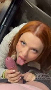 Redhead Car Big dick by ellyclutch