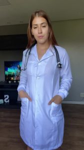 Showing boobs Tiktok Nurse by sweetestmila