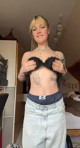 Showing tits Natural boobs Nipple piercing by yourxgirlxnextxdoor