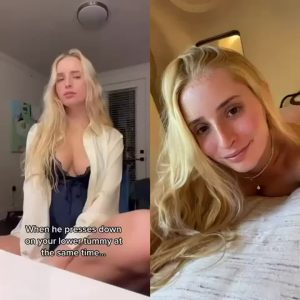 Split screen Tiktok girl Blonde girl by madisonmoores