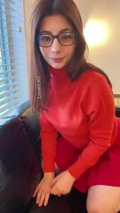 Brunette Glasses Upskirt by loverlaci