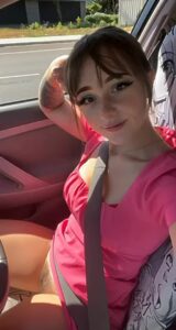 Car Selfie Showing pussy by sukoshicosplay