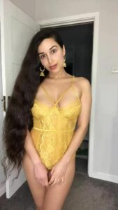 Long hair Natural Pakistani by mirabellaestella