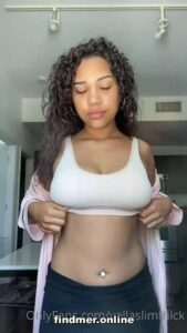 Yellaslimthick Showing Little Titties Naked Tiktok Video Tape Leaked