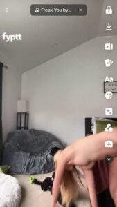 TikTok thot does cartwheel to show her newly shaved pussy